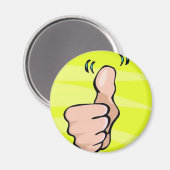 親指を立てる マグネット (正面/裏面)