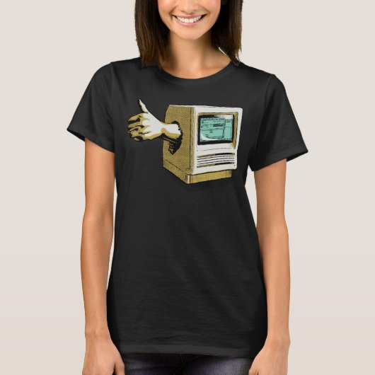 親指を立てる Tシャツ (正面)