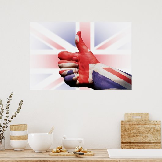 親指を立て！ ポスター (キッチン)