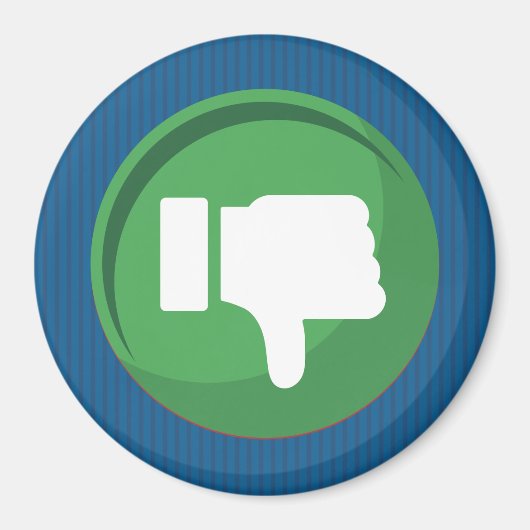 親指ダウン磁石 マグネット (正面)