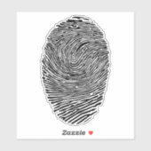 親指プリント シール (シート)