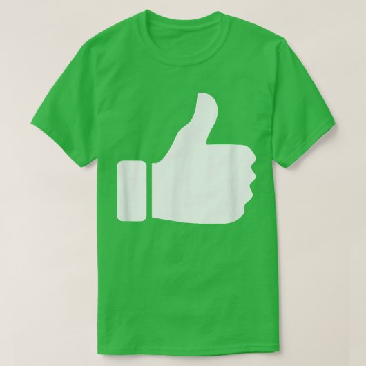 親指上おもしろいげTシャツ Tシャツ (デザイン正面)