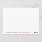 親指立てて ポストカード (裏面)