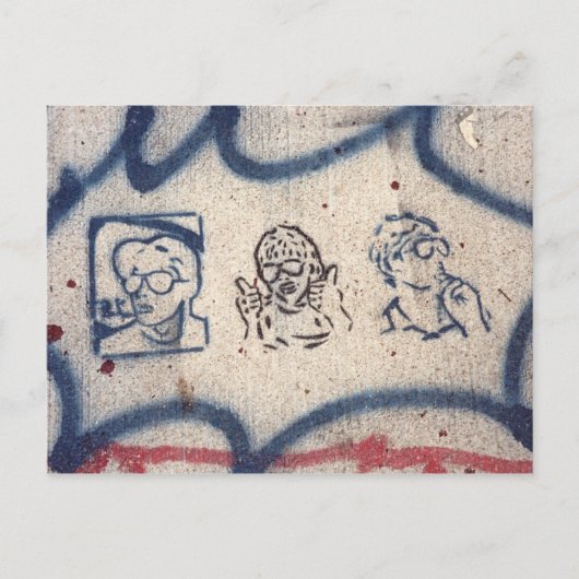 親指立てて ポストカード (正面)