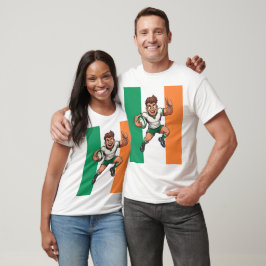 親指立てアイルランドラグビー応援グッズ Tシャツ