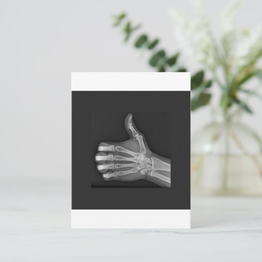 親指 ポストカード (スタンド正面)