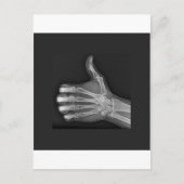 親指 ポストカード (正面)