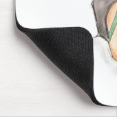 親指 マウスパッド (コーナー)