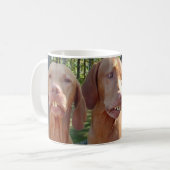 親族のフォーク犬 コーヒーマグカップ (正面左)