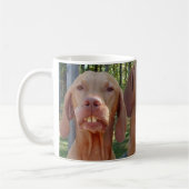 親族のフォーク犬 コーヒーマグカップ (左)