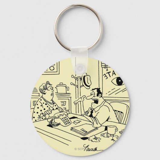 親族の検索 キーホルダー (正面)