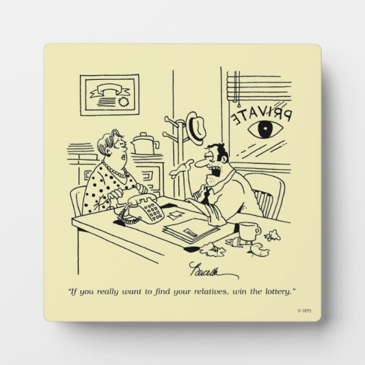 親族の検索 フォトプラーク (正面)