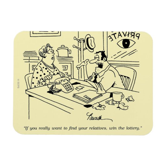 親族の検索 マグネット (横)