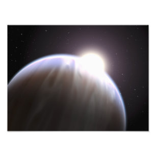 親星が付いているextrasolar惑星 フォトプリント
