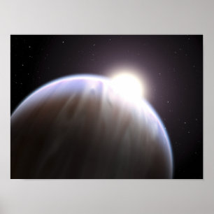 親星が付いているextrasolar惑星 ポスター