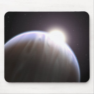 親星が付いているextrasolar惑星 マウスパッド