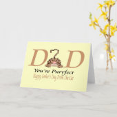 親父の日 カード (黄色い花)