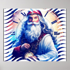 親父は新年を迎える ポスター