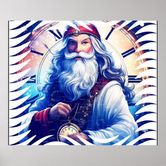 親父は新年を迎える ポスター (正面)