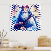 親父は新年を迎える ポスター (キッチン)