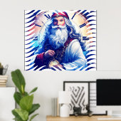 親父は新年を迎える ポスター (ホームオフィス)