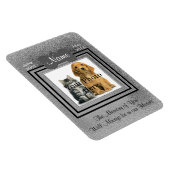 親猫・犬の追悼銀 マグネット (右側)