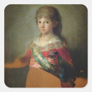 親王ドンフランシスコdeポーラAntonio 1800年( スクエアシール