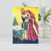 親王室のとベビー王室のの赤ちゃんシャワー招待状 招待状 (スタンド正面)