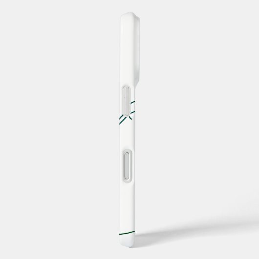 親生まれたばかりの手ハートアウトラインのベビー足 Case-Mate iPhoneケース (裏面 / 右)