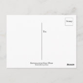 親睦は鳥はがきに向いている ポストカード (裏面)