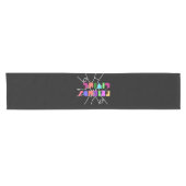 親睦チーム:感謝と集まった ショートテーブルランナー (横)