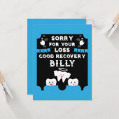 親知らずの歯の抽出が良くなる カード (正面/裏面インサイチュ)