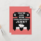 親知らずの歯の抽出が良くなる カード (正面/裏面インサイチュ)