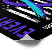 親私の娘恋しく思の自殺認識度が持つ ポスター (角)