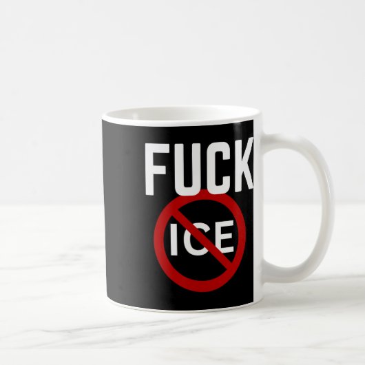 親移民 アイス反対 差別反対 トランプ反対 コーヒーマグカップ (右)