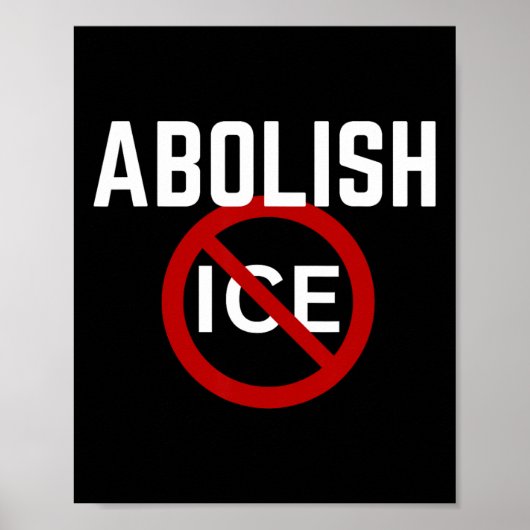 親移民 反ICE 反トランプ ポスター (正面)