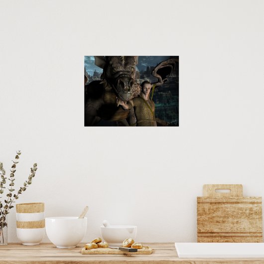 「親等」プリント ポスター (キッチン)