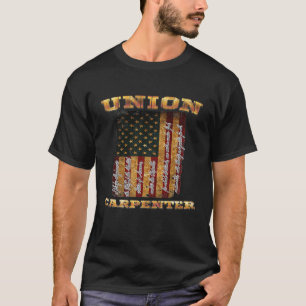 親米労働組合誇りを持った大工usafla tシャツ