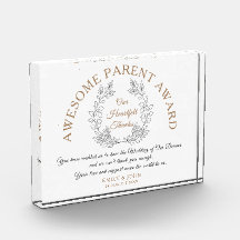 親素晴らし賞Bride & Groomより