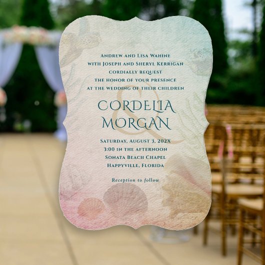 親結婚名 招待状