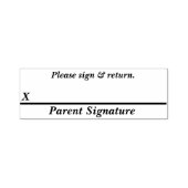 親署名ゴムの自己手書きスタンプ セルフインキングスタンプ (デザイン)