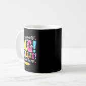 親親愛おもしろいラベル愛先生 コーヒーマグカップ (正面左)