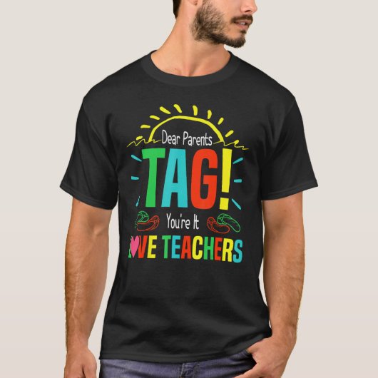 親親愛ラベルあなたが愛先生1 Tシャツ (正面)