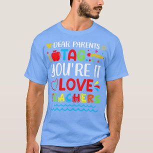 親親愛ラベル愛先生 Tシャツ