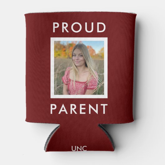 親誇りを持った写真2022卒業クーラーボックス 缶クーラー (正面)