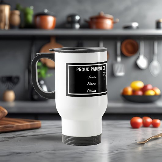 親誇りを持った名前をカスタムする – 父の日 トラベルマグ