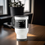 親誇りを持った名前をカスタムする – 父の日 トラベルマグ