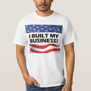 親資本主義、私は私のビジネス、アンチオバマを造りました Tシャツ