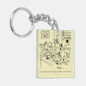 親類を見つけること キーホルダー (正面左)