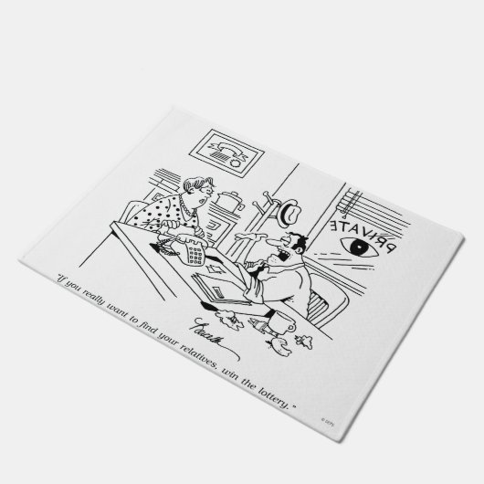 親類を見つけること ドアマット (アングル)